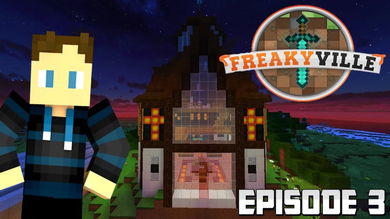FreakyVille Towny EP. 3 - Kirken til Jesus!