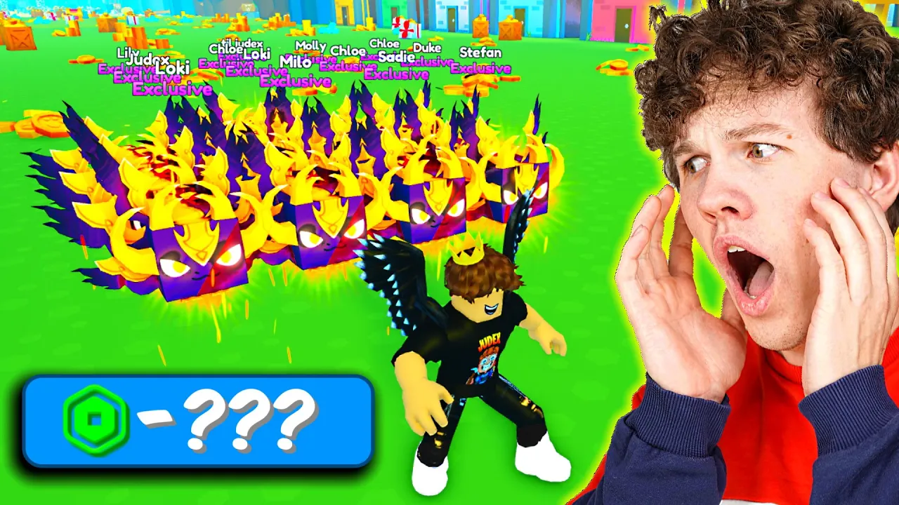 Jeg Bruger ALLE Mine ROBUX På Den Nye Update... - Dansk Pet Simulator X #11