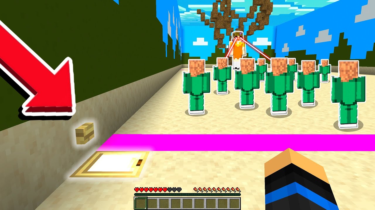 Jeg UNDSLIPPER Squid Games I Minecraft!