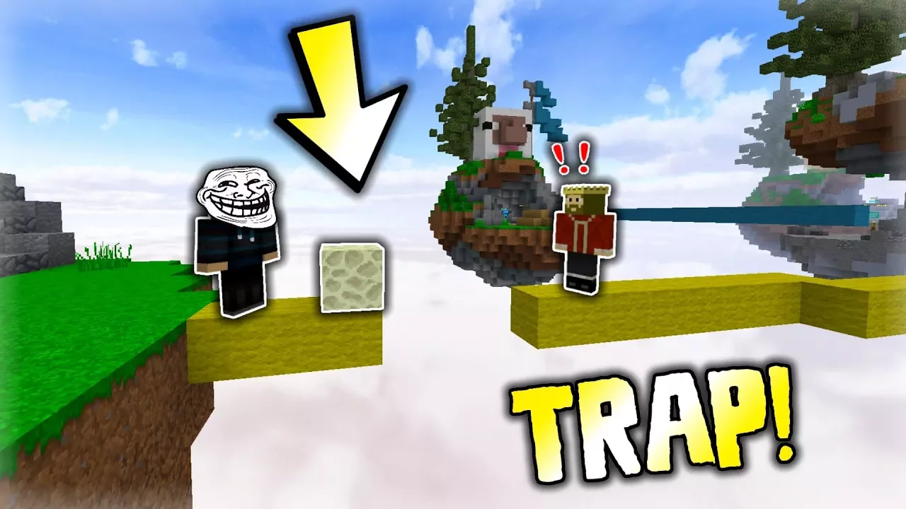 SJOVESTE TRAP!! - Bed Wars #5