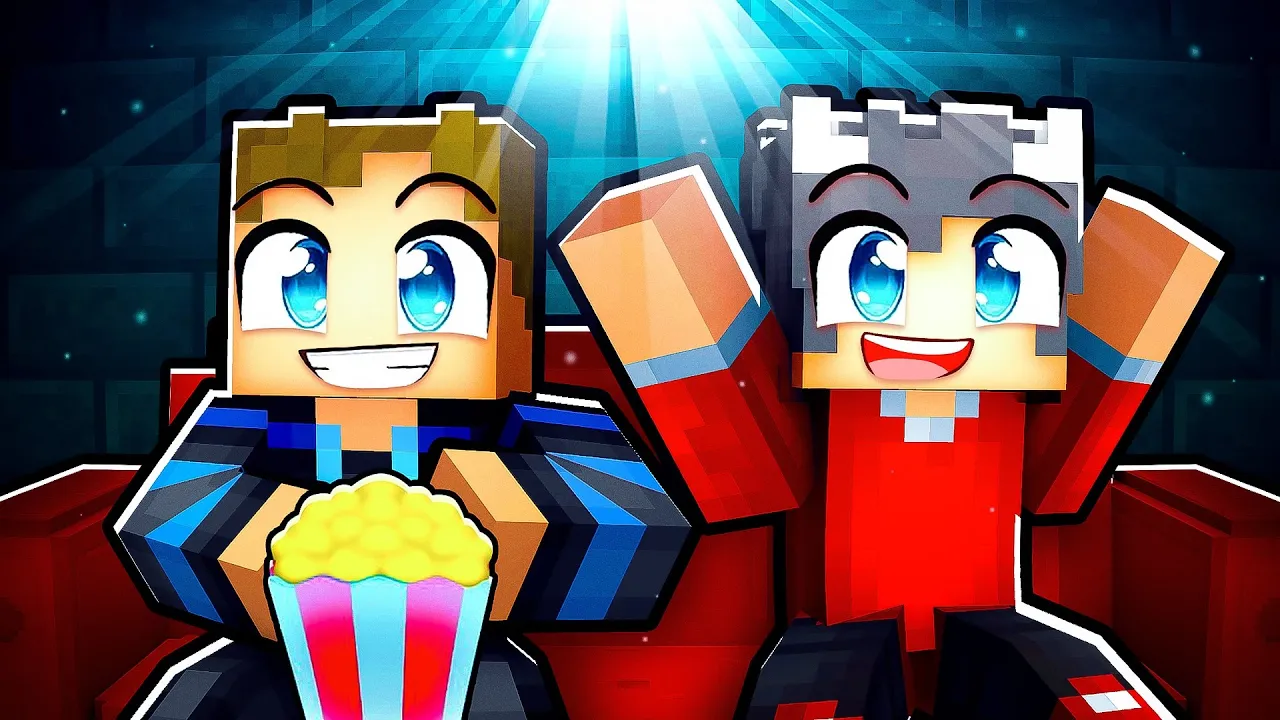 Jeg Er FANGET i en BIOGRAF med Shadys i Minecraft!