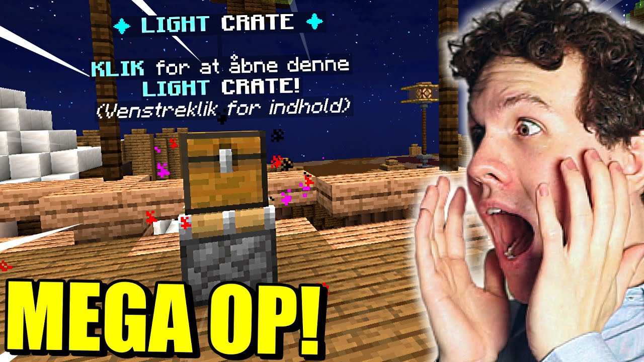 DEN NYE CRATE ER ALT FOR OP!! - Skyblock S3 #2