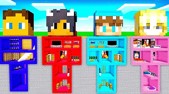 Jeg Bygger Youtuberes Hemmelige Baser i Minecraft!