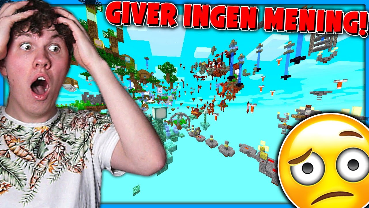 Dette er det mest forvirrende jeg nogensinde har prøvet i Minecraft...