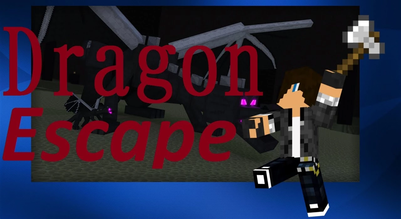Minecraft MiniGame - Dragon Escape!!
