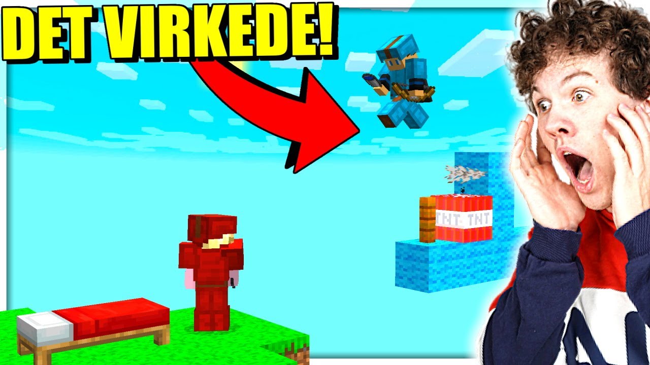 JEG SPILLER MED DREAMS TAKTIKKER I BEDWARS OG VINDER!! - Dansk Minecraft