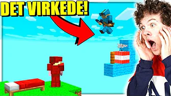 JEG SPILLER MED DREAMS TAKTIKKER I BEDWARS OG VINDER!! - Dansk Minecraft