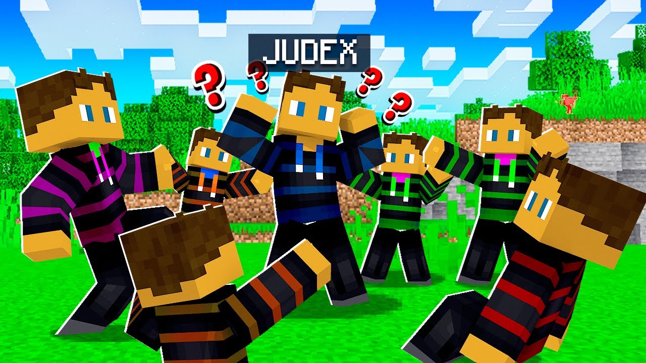 Jeg Bliver OMRINGET Af JUDEX KLONER i Minecraft!