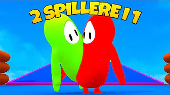 VI ER 2 SPILLERE I 1!! (CHALLENGE) - Dansk Fall Guys