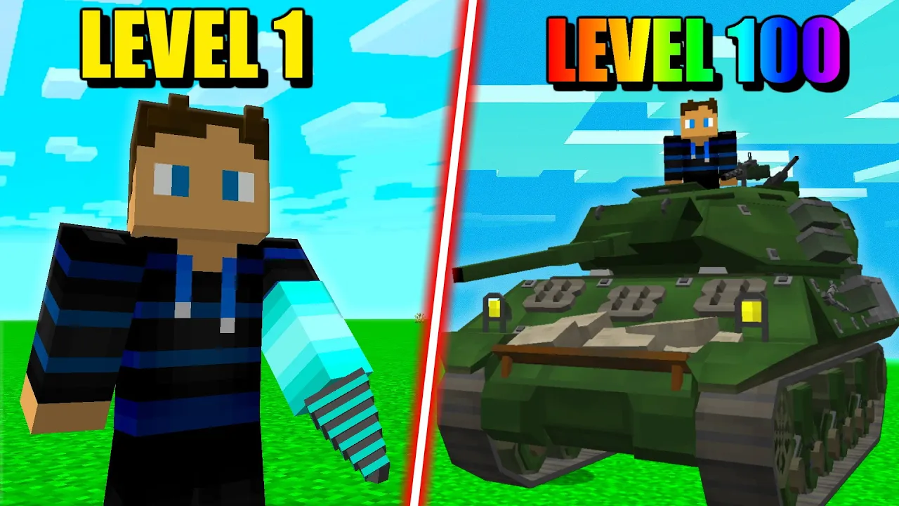 Jeg Kan LEVEL UP Min Drill I Minecraft!