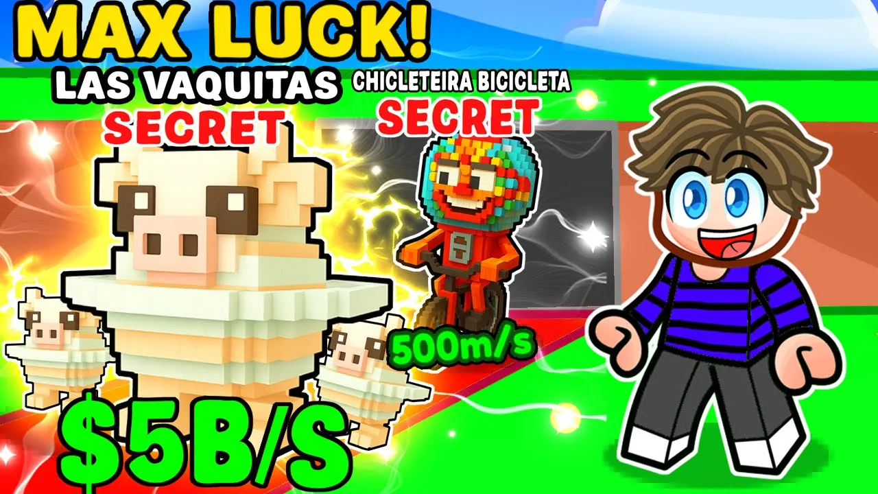 Jeg Købte MAX LUCK og Dette Fik Jeg! - Roblox Steal a Brainrot