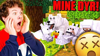 MIN ISBJØRN SLOG MINE DYR IHJEL!! - Dansk One Block #2