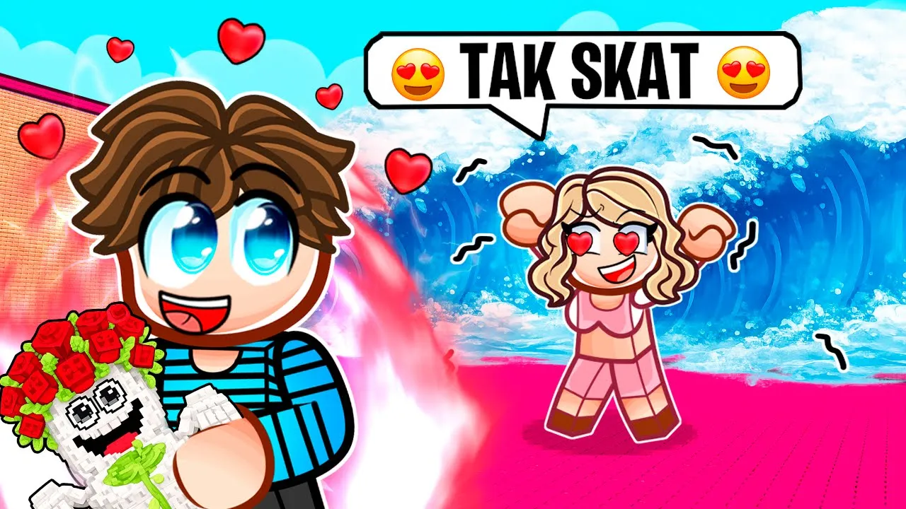 Jeg Giver Min Kæreste Den BEDSTE BRAINROT i Escape Tsunami For Brainrots!