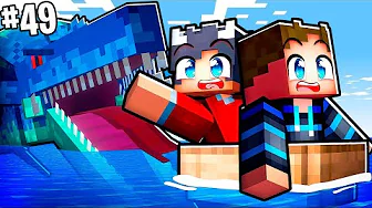 VI MØDER ET HAV MONSTER! - Minecraft Vulkanen #49