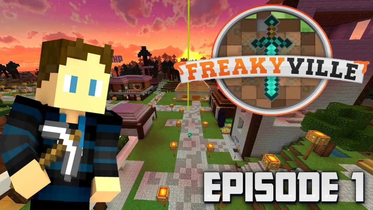 FreakyVille Towny Ep. 1 - Rundvisning!