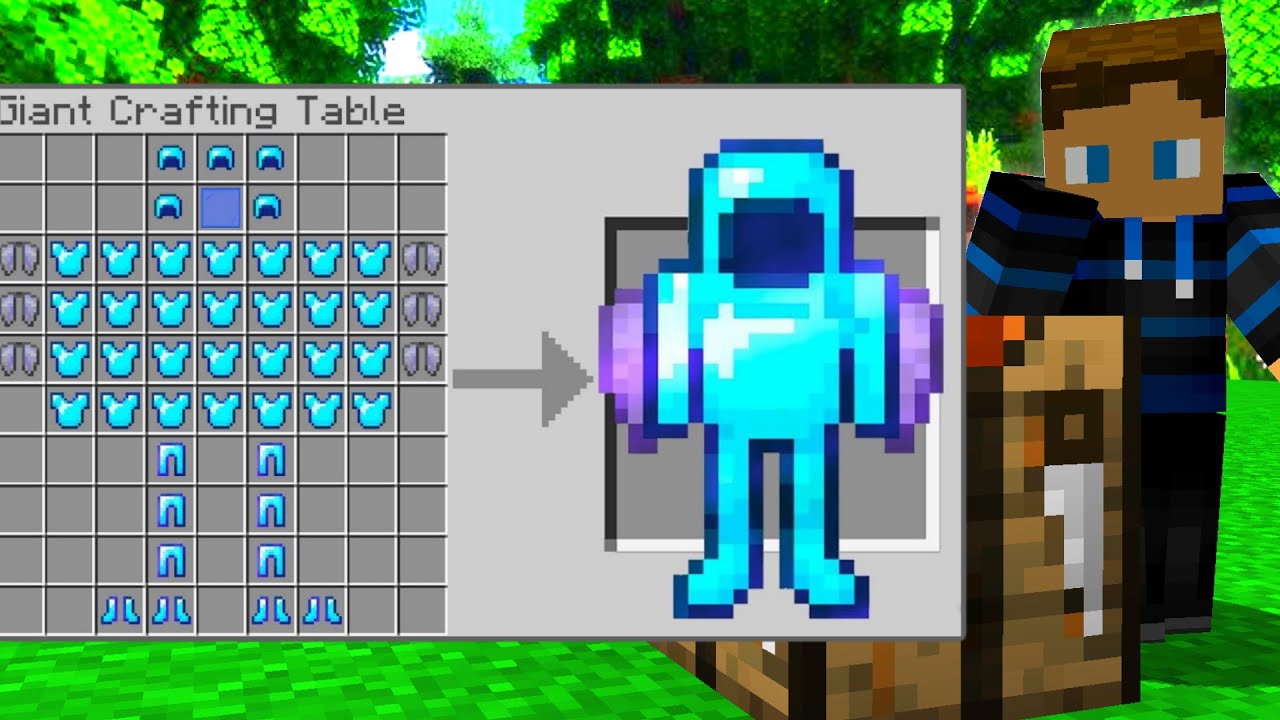 Alle Crafts Er GIGANTISKE I Minecraft!