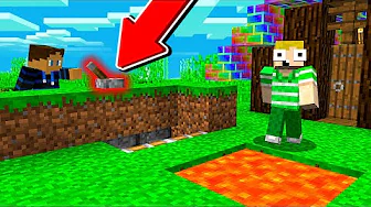 PRANKER Emil Trier Med En FÆLDE I Minecraft!