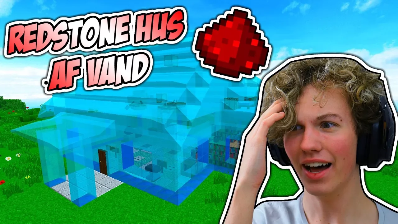VILDESTE REDSTONE HUS AF VAND!!