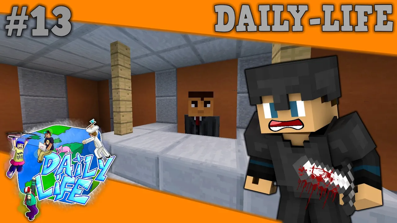 Dansk Minecraft - Daily-Life #13 - RØVER BANKEN!
