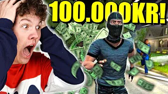 JEG STJAL FOR OVER 100.000KR I ÉN VIDEO!! - Dansk Thief Simulator