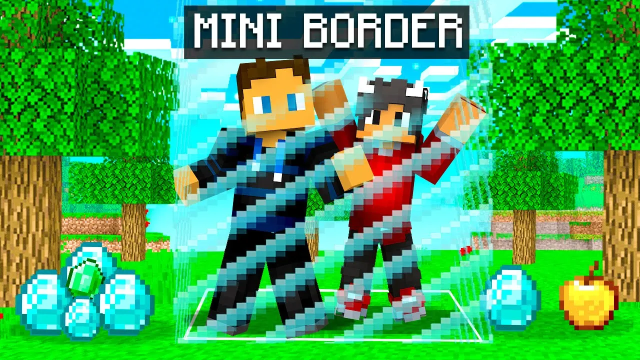 Jeg Er FANGET Med Shadys i En MINI BORDER!