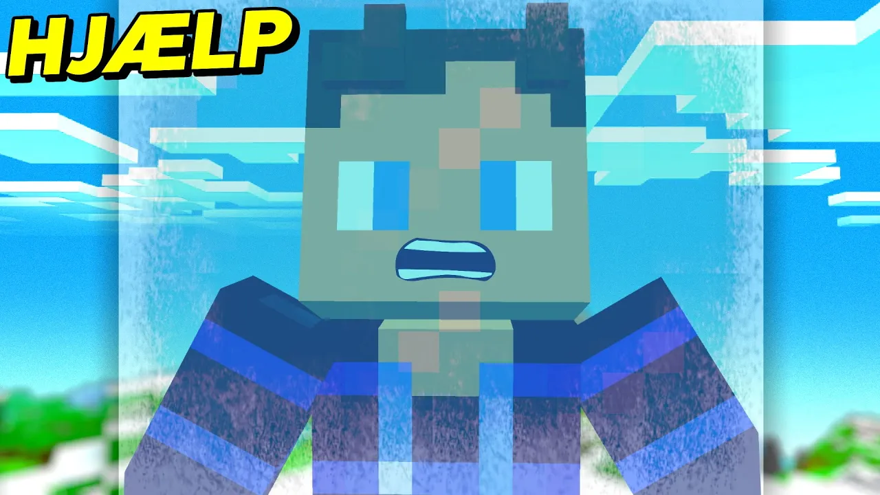 Sådan Blev Jeg FANGET I En Isterning I Minecraft…