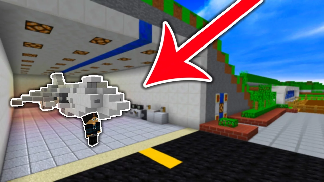 MIT EGET REDSTONE JETFLY I MINECRAFT!!