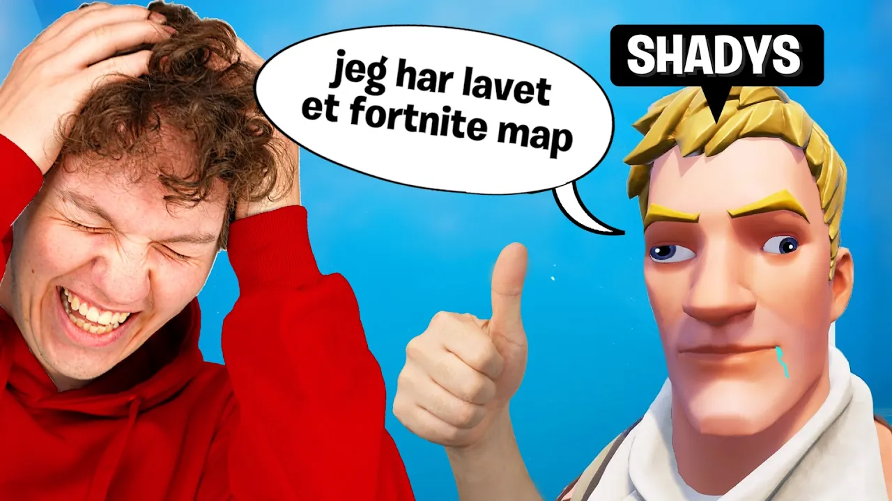 Jeg Prøvede Shadys' Fortnite Map...😂