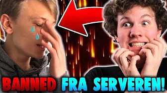 Prank Wars #50: Vi prankede MrSpyplant med at BANNE ham fra serveren... (ALT FOR ONDT!!)