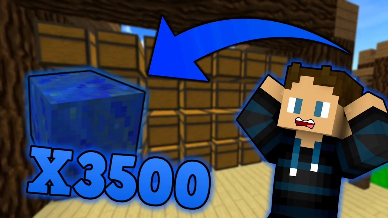 3500 STACKS LAPIS BLOCKS!! - OP-Life #13