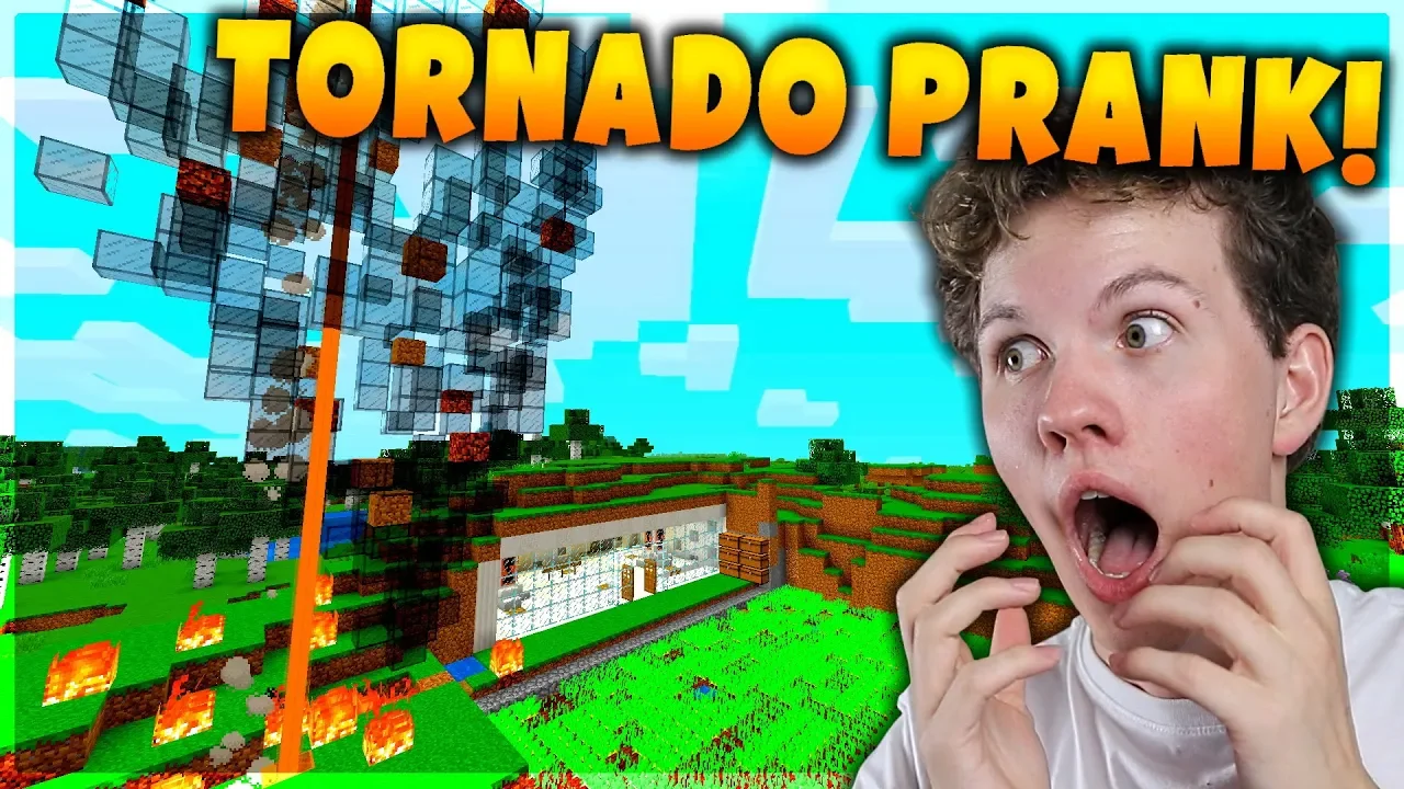 Prank Wars #10: TORNADO PRANK!!