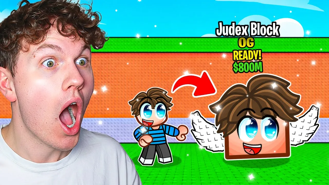 Roblox Become A Luckyblock Er Det SJOVESTE SPIL!