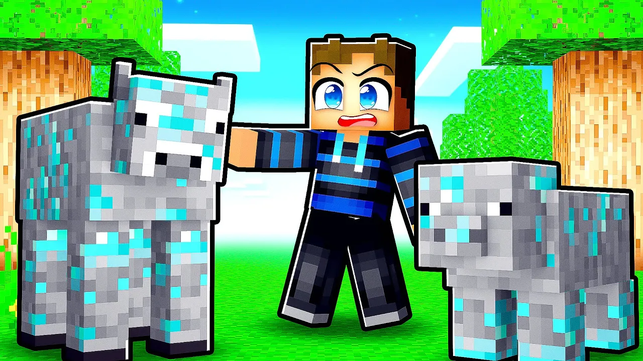 Jeg Klarer Minecraft, men Hvor MOBS er ORES!