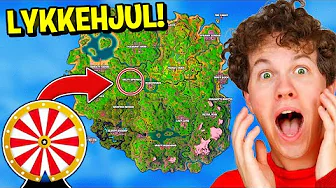Lykkehjulet Bestemmer Hvor Jeg Lander i Fortnite!