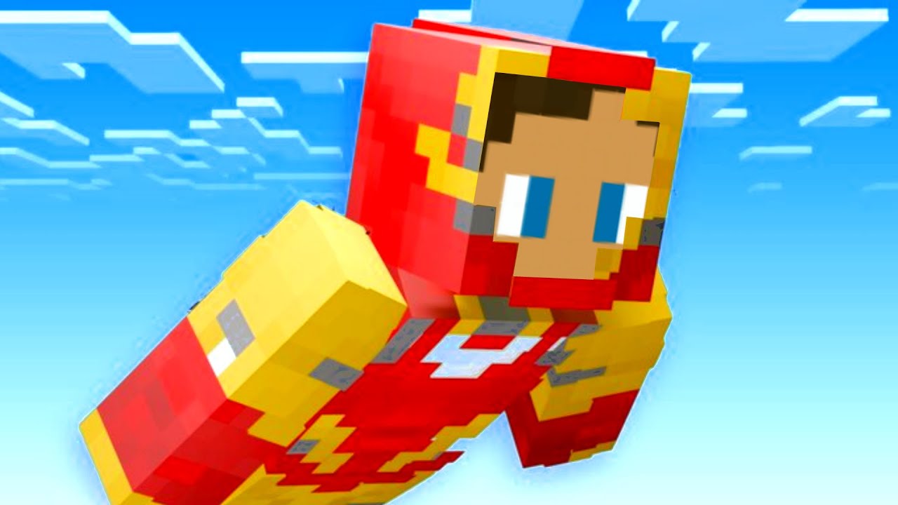 Jeg Bliver Til IRON MAN I Minecraft!