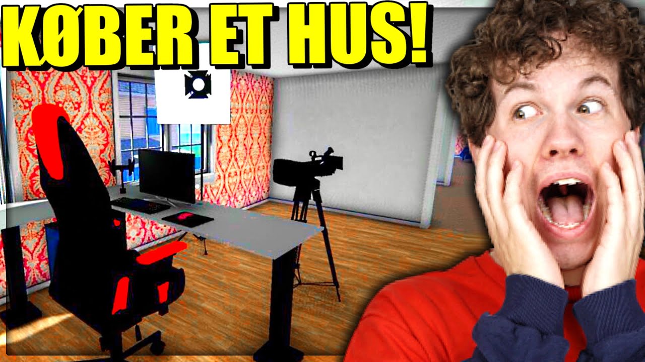JEG KØBER ET HUS MED MINE STREAMER PENGE!! - Dansk Streamer Life Simulator