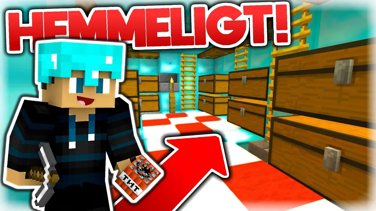 MIT HEMMELIGE SKATTEKAMMER!!💲 - Skyblock #16