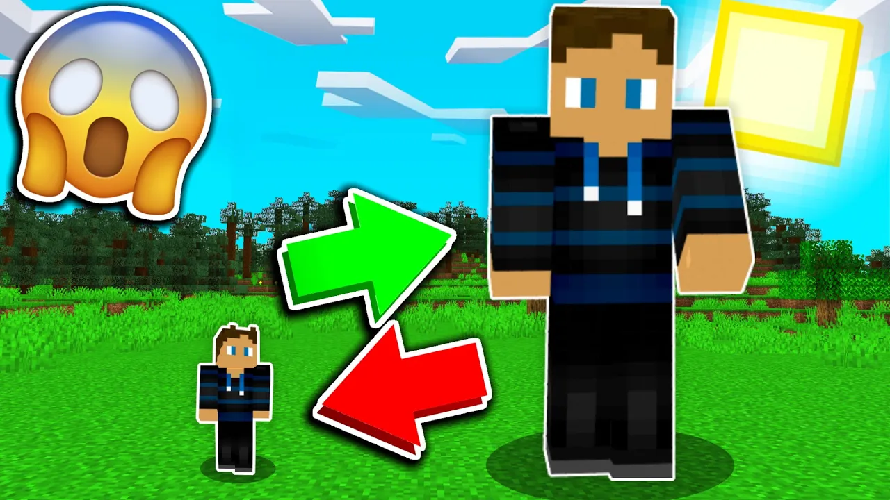 Jeg Kan Morphe Mig KÆMPE I Minecraft!