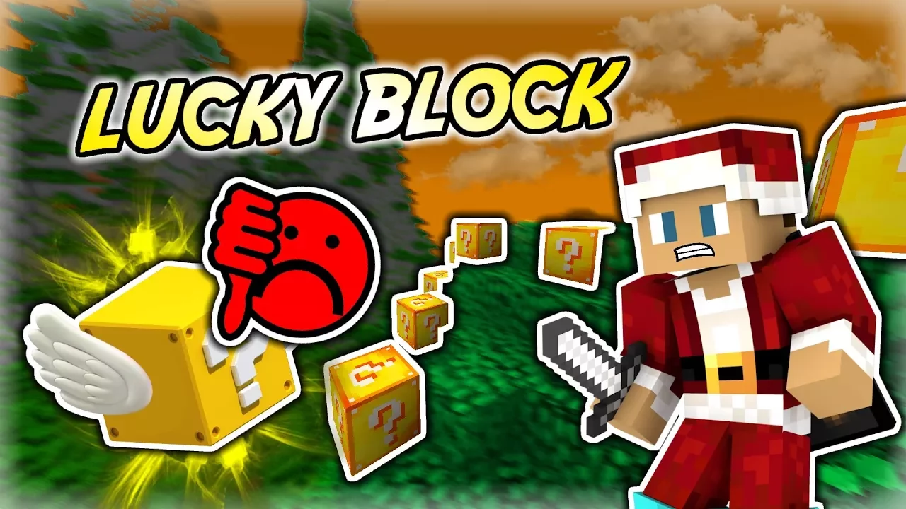 LUCKY BLOCKS #2 - 100% UHELDIG CHALLENGE!!