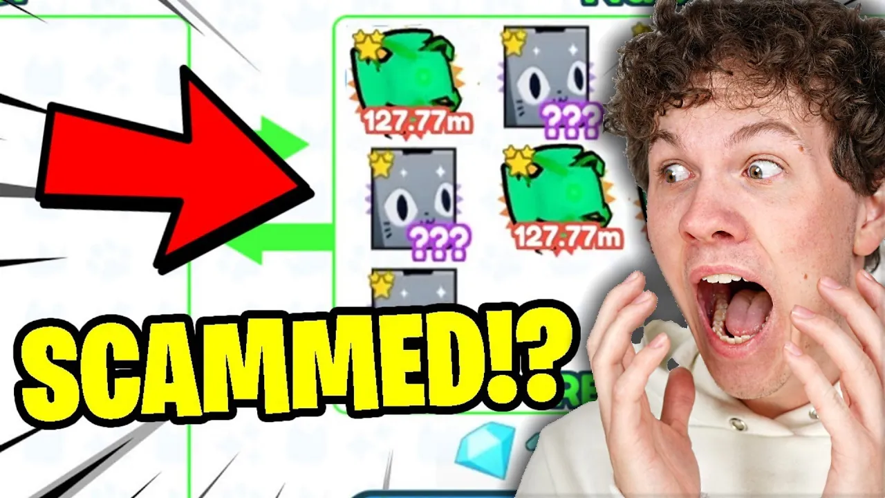 Vi Bliver SCAMMED for Huge Pets i Pet Simulator X