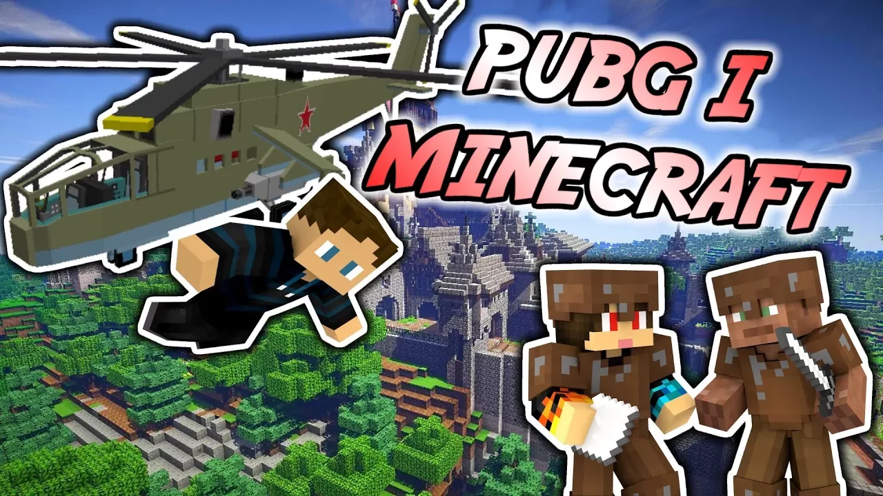 PUBG I MINECRAFT!! - Dansk Battle Royale