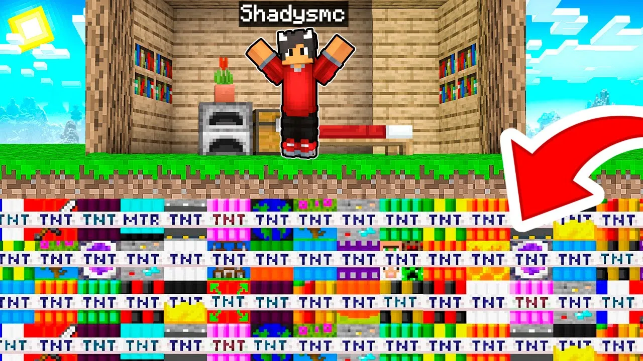 Jeg Pranker Shadys Med +35 MODDED TNT’er I Minecraft!