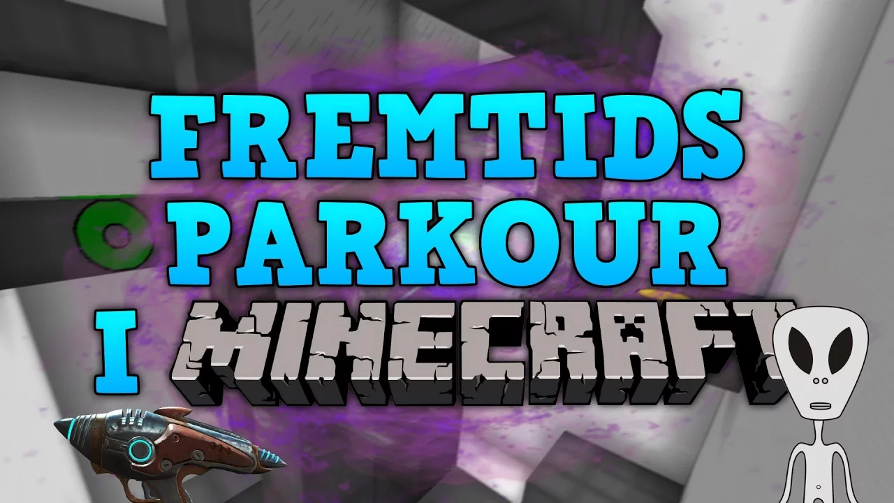 FREMTIDS PARKOUR I MINECRAFT!!