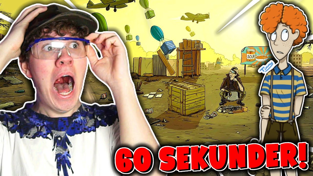 OVERLEV VERDENS UNDERGANG PÅ 60 SEKUNDER!! - [Karantæne Spil #1]