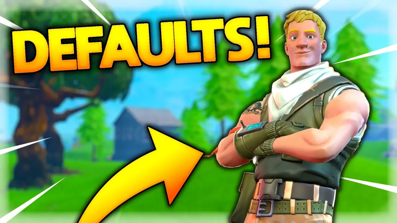 DEFAULTS HAR TAGET OVER I FORTNITE!! - Dansk Fortnite