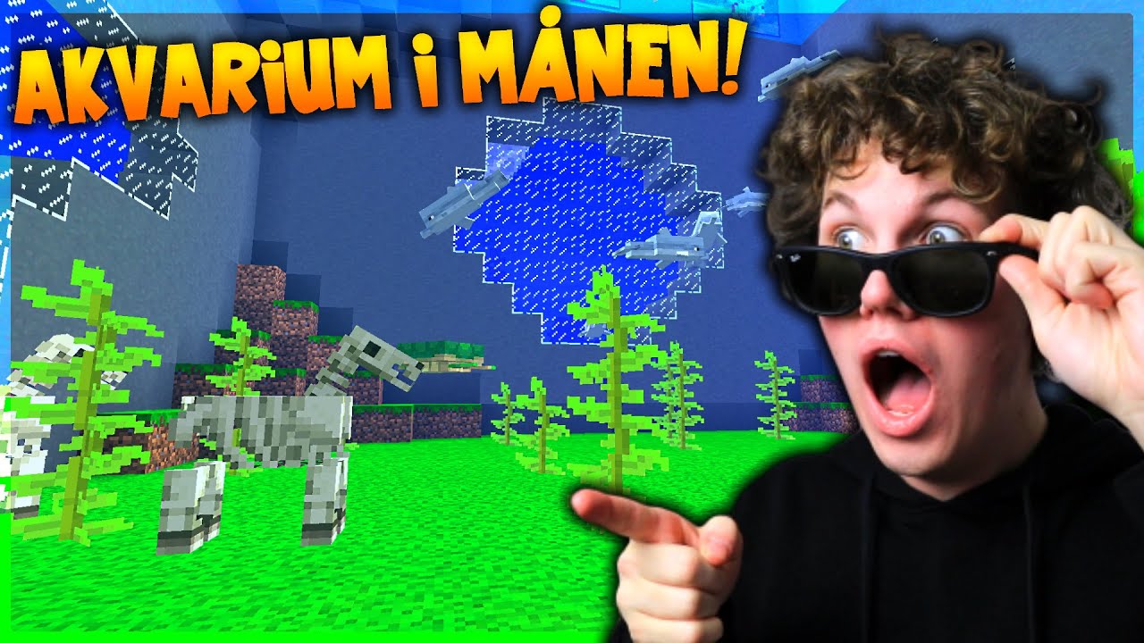 Cube World #28: JEG LAVER MÅNEN OM TIL ET AKVARIUM!!