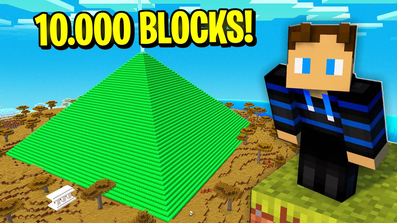 JEG BYGGER EN EMERALD PYRAMIDE! - Prank Wars #18