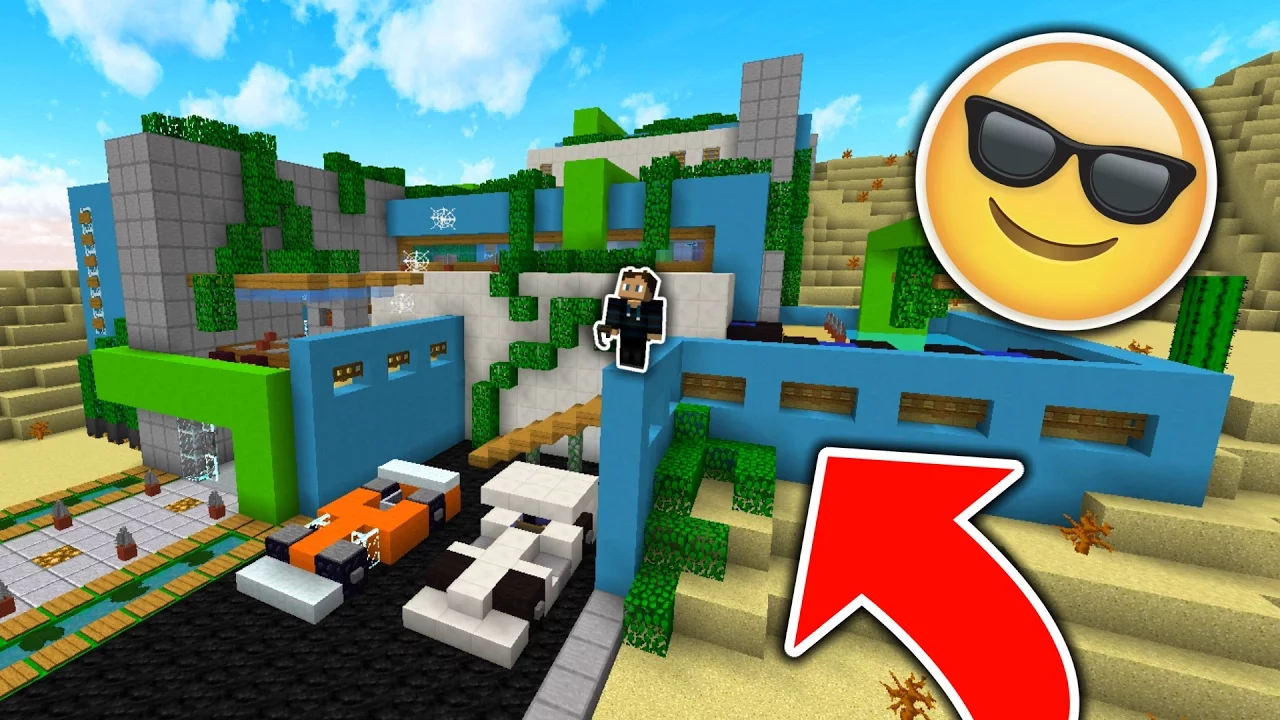 VILDESTE REDSTONE SOMMERHUS I MINECRAFT!!