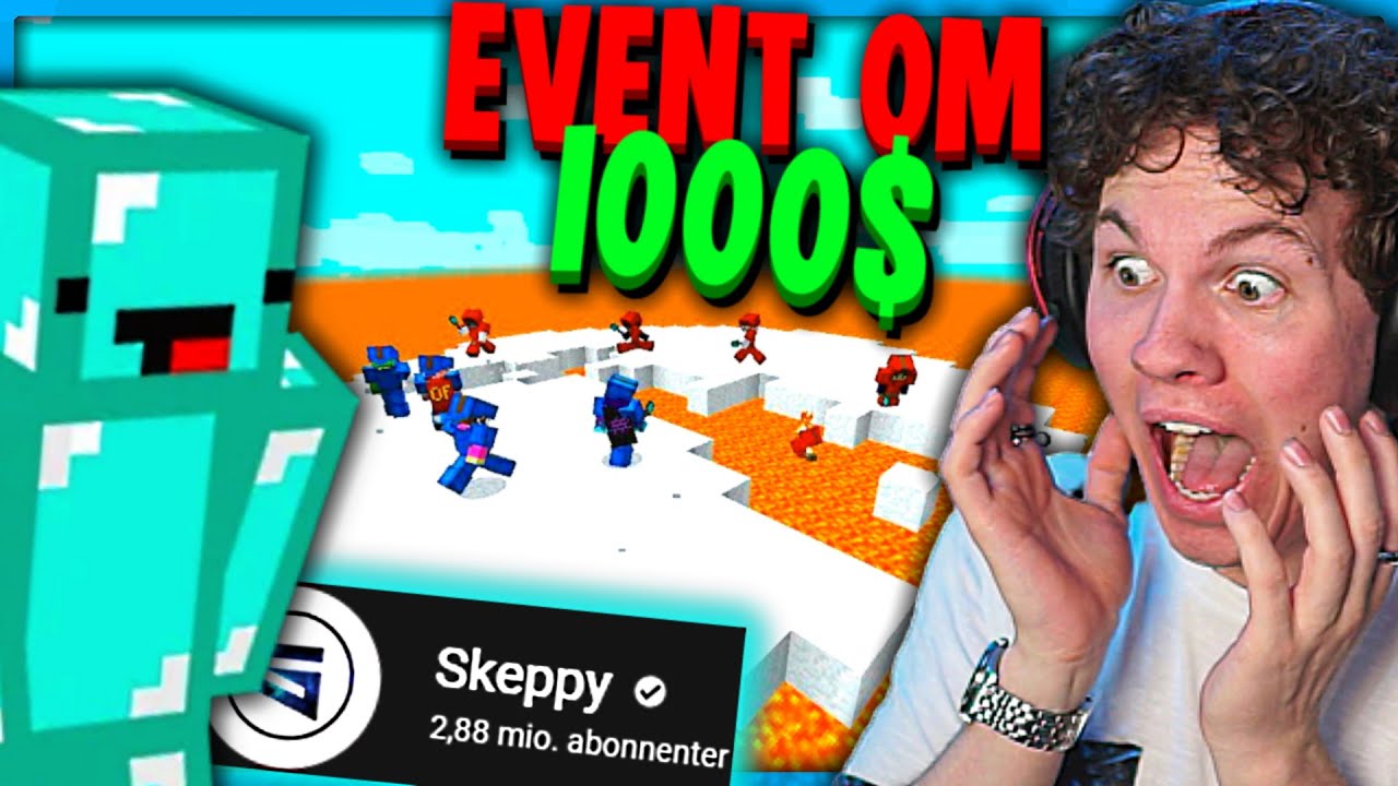 Jeg deltog i en video på Skeppys kanal om 1000$ og dette skete...