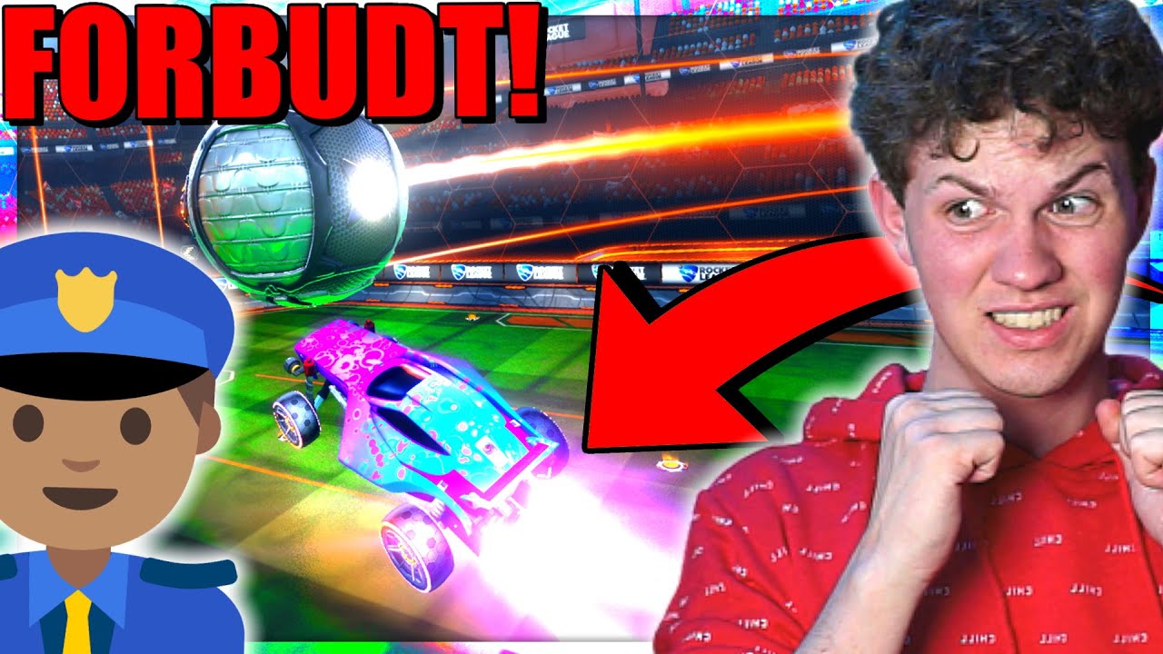 Rocket League men jeg må IKKE flyve!! - Dansk Rocket League